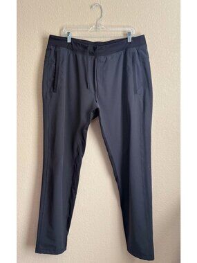 Lululemon Men's Pull-On Jogger Pants Straight Leg Waist drawstring Black